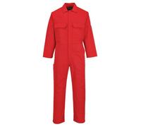Portwest BIZ1 Men's Protective Workwear Overalls Bizweld FR Coverall Red, 5X-Large