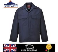 Portwest Bizweld Flame Resistant Welding Jacket Dual Hazard Protection BIZ2 Coat