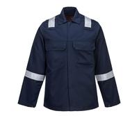 PORTWEST Bizweld Iona Flame Resistant Welding Jacket Stud Front Workwear BZ13