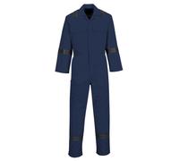 Portwest Bizweld Iona Work Overall Coverall in Navy | Size: Large Portwest Navy L