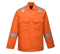 Portwest Bizweld Work FR Jacket Flame Resistant Reflective BZ13
