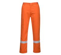 Portwest Bizweld Work FR Trousers Flame Resistant Reflective BZ14
