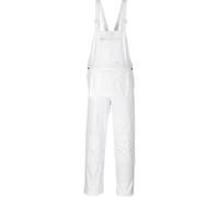 Portwest Overalls S810 Men's Painters Bib & Brace, Cotton, White L