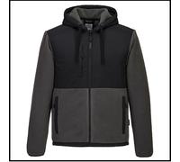 Men's Work Fleece Jacket Hoodie - Reinforced Panels - High Quality Winter Fleece
