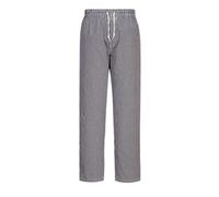 Portwest Bromley Chefs Trousers 3XL Blk Check