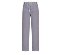 PORTWEST Bromley Chefs Trousers Blue Check Fully Elasticated C079 BNWT