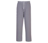PORTWEST Bromley Chefs Trousers Fully Elasticated C079