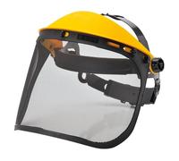 Portwest Browguard with Mesh Visor, Color: Black, Size: 20X40CM, PW93BKR