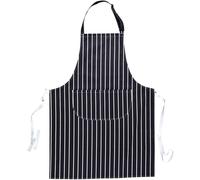 Portwest Butchers Pocket Apron Navy / White One Size