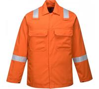 Portwest BZ13 Bizweld Iona Jacket Orange Size: XL Colour: Orange, Che XL