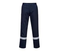 BizWeld Iona Trousers Navy Blue 3XL 31"