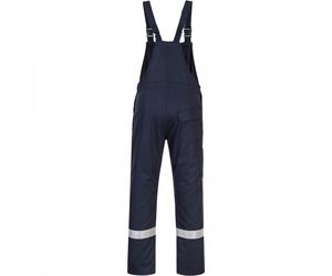 Portwest BZ17 Bizweld Iona Bib & Brace Navy Size: XL Colour: Navy, XL 31"