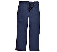 Portwest BizWeld Trousers Navy Size: M Colour: Navy, Size: M, Inside L M 31"