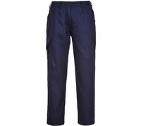 Portwest C099 Women's Combat Trousers Durable Lightweight Work Pants with Pockets Elastic Waist 40+ UPF Protection for Comfort and Practicality, Navy, XXXL
