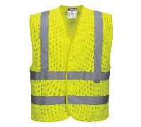 Portwest Hi Vis MeshAir Band and Brace Vest Yellow 4XL / 5XL