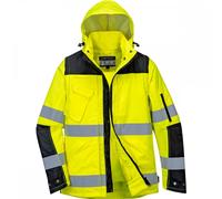 Portwest C469 Pro Hi-Vis 3-in-1 Jacket Yellow/Black Size: XL Colour: Y XL