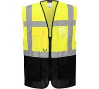 Portwest C476 Warsaw Executive Hi Vis Vest with Pockets and Zip Mens Reflective