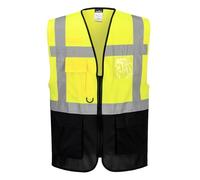Portwest C476 Warsaw Executive Hi-Vis Vest Zip and Pockets
