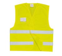 Portwest C494 Hi-Vis Half Mesh Two Band Vest Warp Knit Breathable Polyester