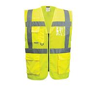 Portwest C496YERXS Madrid Executive Mesh Vest, X-Small, Yellow