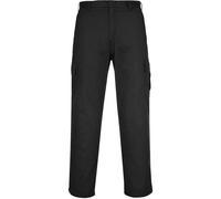 Portwest C701 Combat Trousers Black 32" 33"