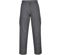 Mens Combat Trouser Grey 30 Tall Fit