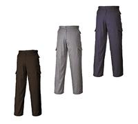 Portwest C701 Combat Trousers Bartacked at All Stress Points Ferrous Free