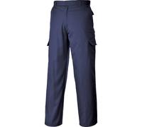 Portwest Combat Trousers In Navy - Model C701 - Size 30W/31L (New & Bagged)