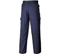Portwest Combat Trousers C701 - Durable Reinforced Navy Blue - 32"/33"