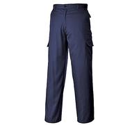 Portwest C701 Durable Reinforced Combat Trouser Navy Tall, 28