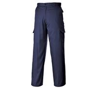 Portwest Combat Cargo Trouser Multi Utility Pocket Work Pants Reinforced Seams