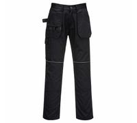 Portwest C720 Tradesman Holster Cargo Trousers Black Workwear 28" - 46" Waist