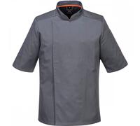 Portwest C738 MeshAir Pro Jacket Short Sleeve Slate Grey Size: M Colou M