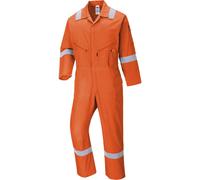 Portwest C814 Iona Cotton Coverall Orange S