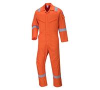 Portwest C814 Iona Cotton Coverall Orange M