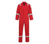 Portwest C814 Iona Cotton Coverall Red 2XL