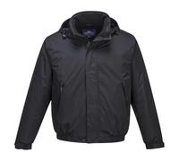 Portwest Calais Bomber Jacket, Size: L, Colour: Black, S503BKRL