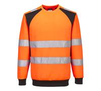 Portwest CD805 - WX2 Eco Hi-Vis Sweatshirt Durable Flexible Jumper - Orange