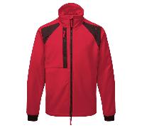 Portwest CD870 WX2 Eco Softshell (2L) Deep Red XL Colour: Deep Red, Ch XL