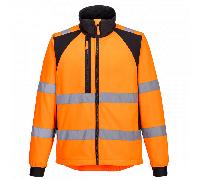 Portwest CD875 WX2 Eco Hi-Vis Softshell (2L) Orange/Black 3XL Colour: 3XL