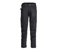 Portwest CD881 WX2 Eco Stretch Trade Trousers Black Waist: 28" In 28" 31"