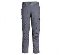 Portwest CD881 WX2 Eco Stretch Trade Trousers Multi Pocket Metal Grey