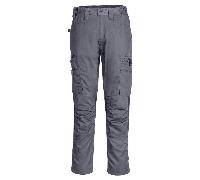 Portwest CD881 WX2 Eco Stretch Trade Trousers Metal Grey Waist: 32&quo 32" 31"