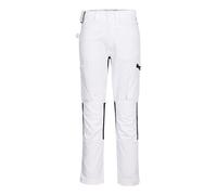 Portwest CD881 WX2 Eco Stretch Trade Trousers Multi Pocket White