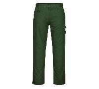 Portwest CD884 Super Work Trousers Forest Green Waist: 28" Inside 28" 31"