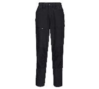 Portwest CD887 WX2 Eco Womens Stretch Work Trousers Black Waist: 34&qu 34" 29"