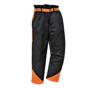 Portwest Oak Chainsaw Trousers, Size: XXL, Colour: Black, CH11BKRXXL