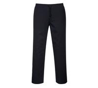Portwest C070 Drawstring Chef Trousers Black 2XS 31"