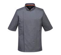 Portwest Chef's Mesh Air Pro Jacket Short Sleeve Machine Washable Durable C738