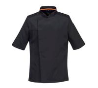 Portwest Chef's Mesh Air Pro Stretch Jacket Short Sleeve Machine Washable C746